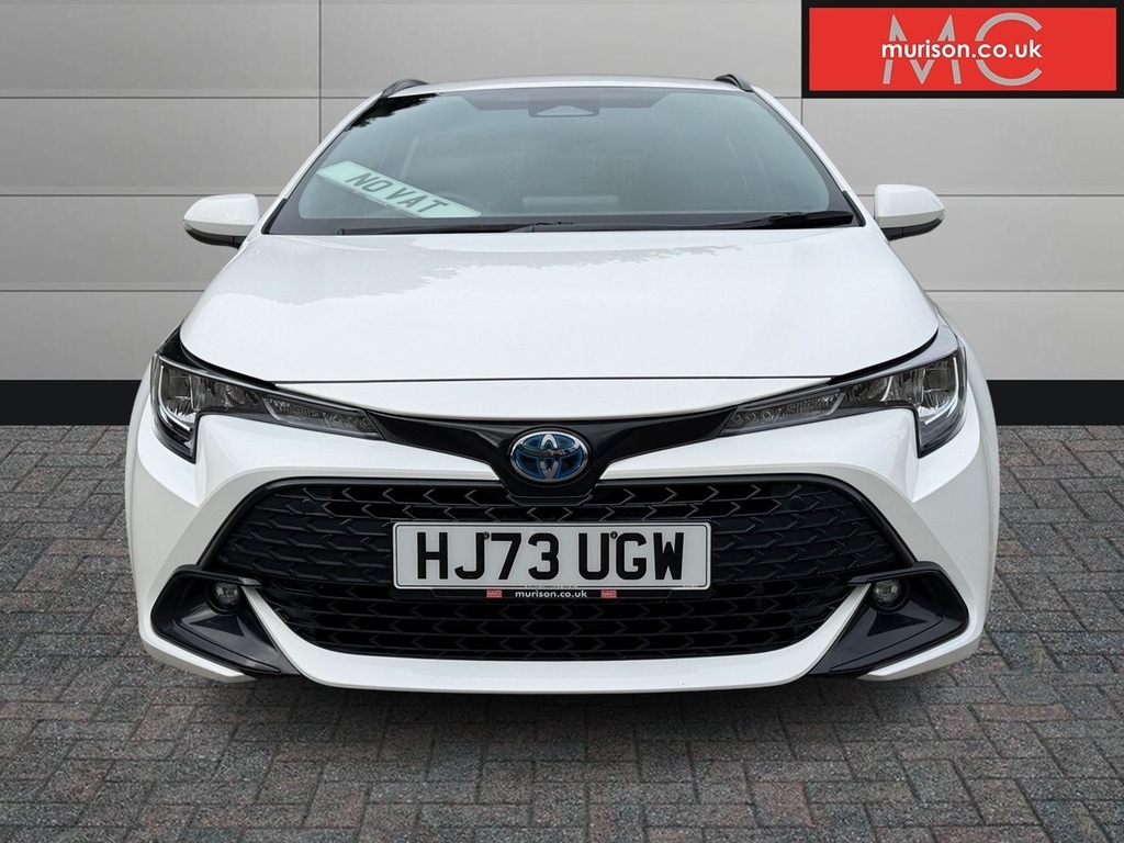 Toyota Corolla Vvt-h White #2