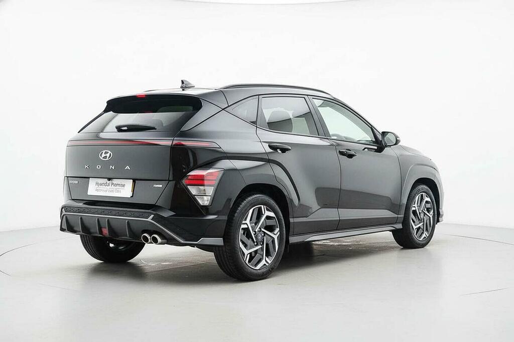 Hyundai Kona 1.6 Hybrid 129 N Line S Dct VE25KJA Black #3