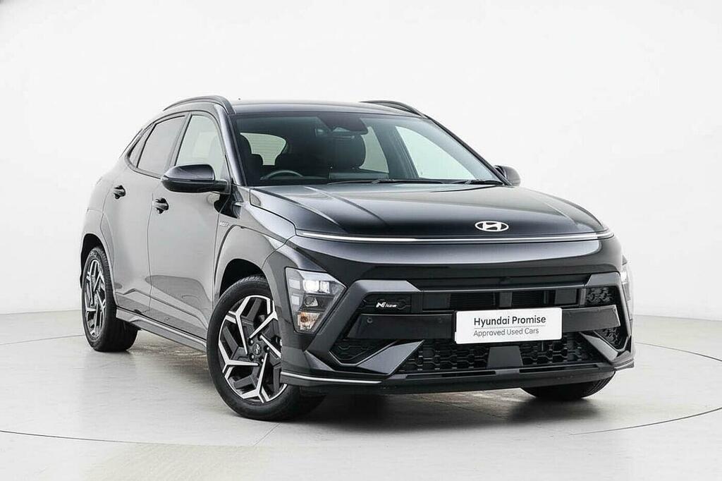 Hyundai Kona 1.6 Hybrid 129 N Line S Dct VE25KJA Black