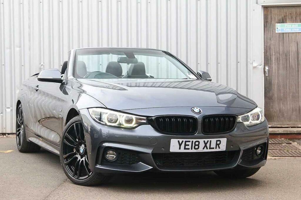 BMW 4 Series 435D Xdrive M Sport Professional Media YE18XLR Grey