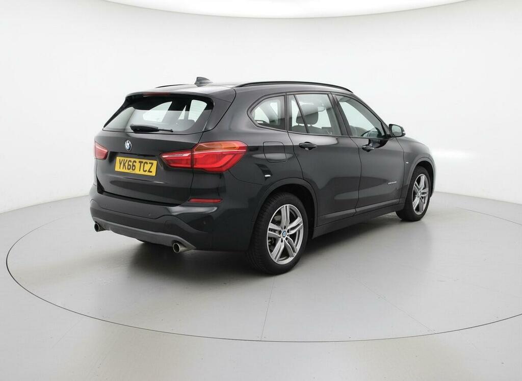 BMW X1 2.0 20D M Sport Xdrive Euro 6 Ss YK66TCZ Black #2