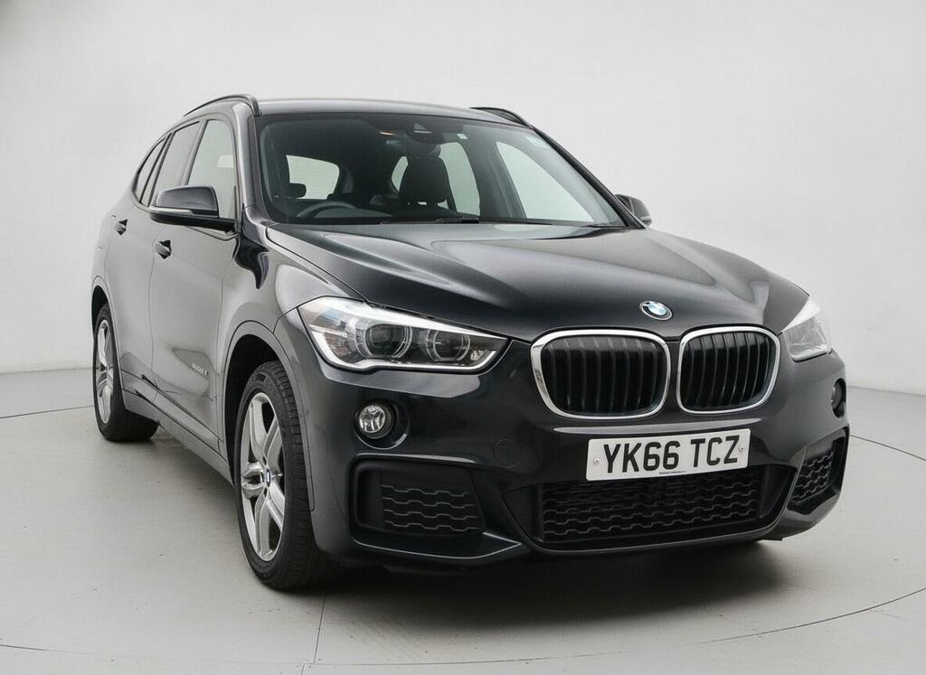 BMW X1 2.0 20D M Sport Xdrive Euro 6 Ss YK66TCZ Black