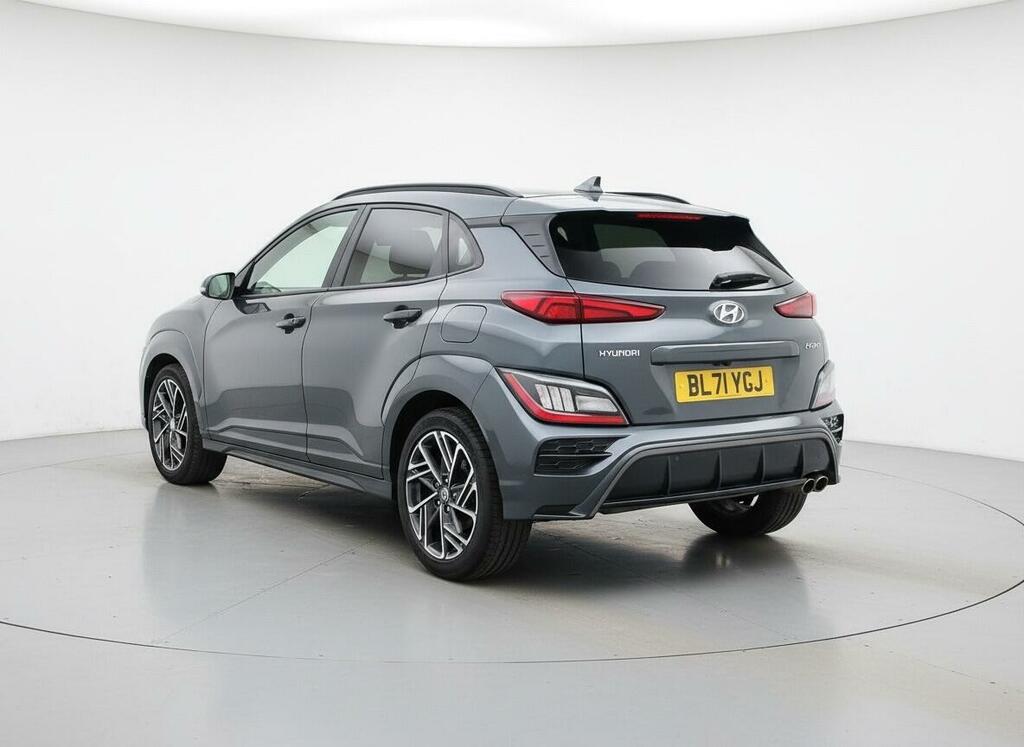 Hyundai Kona 1.0 T-gdi Mhev N Line Euro 6 Ss BL71YGJ Grey #2