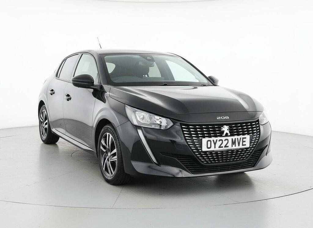 Peugeot 208 1.2 Puretech Allure Premium Euro 6 Ss OY22MVE Black