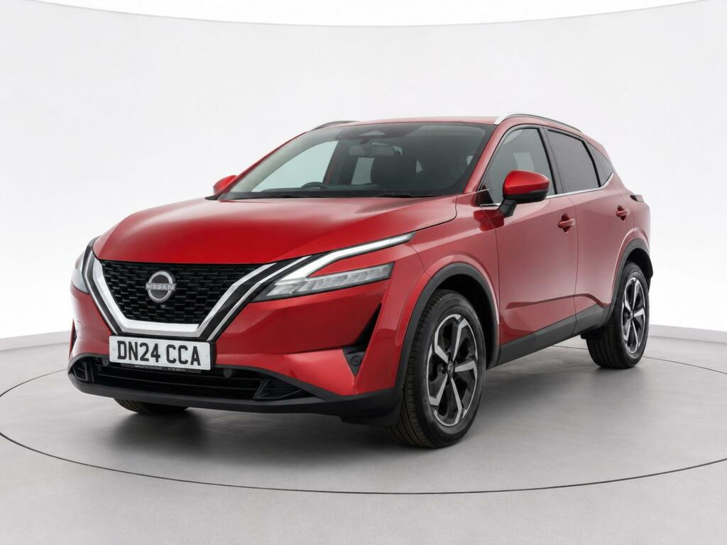 Nissan Qashqai 1.3 Dig-t Mhev N-connecta Xtron Euro 6 Ss DN24CCA Red #3