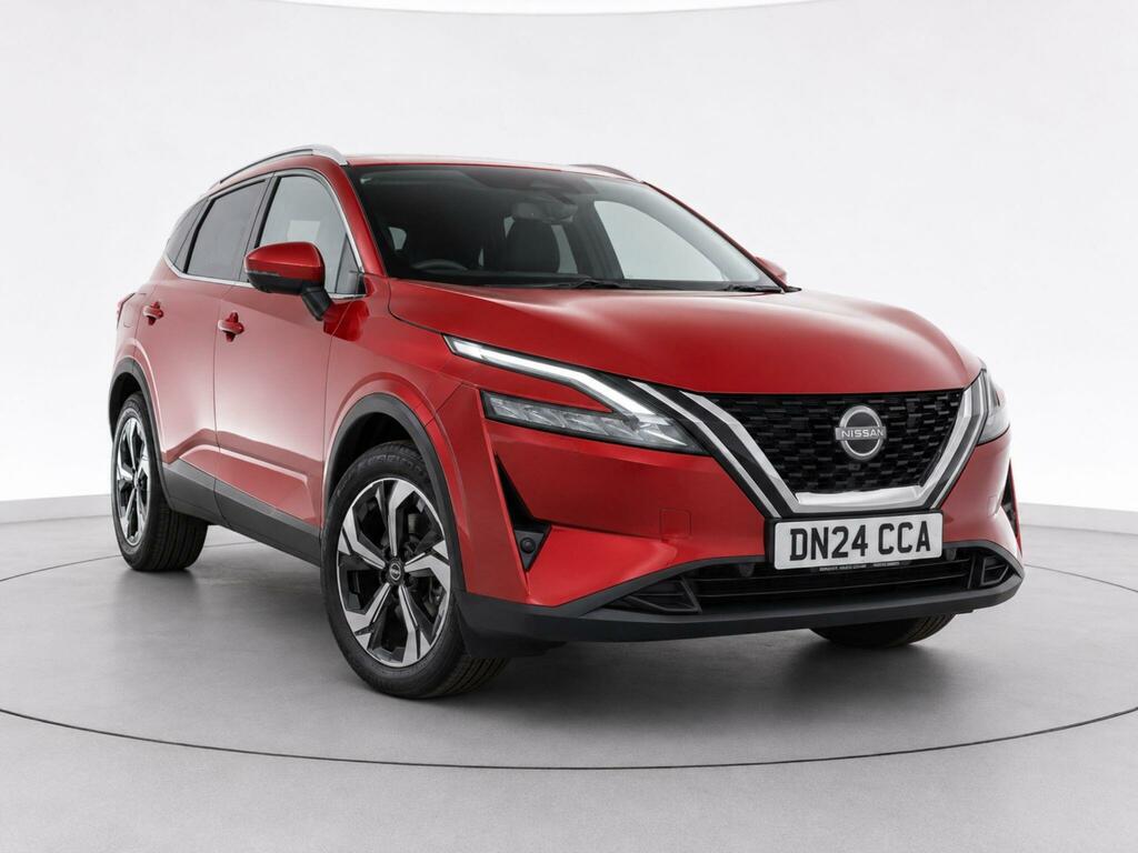 Nissan Qashqai 1.3 Dig-t Mhev N-connecta Xtron Euro 6 Ss DN24CCA Red