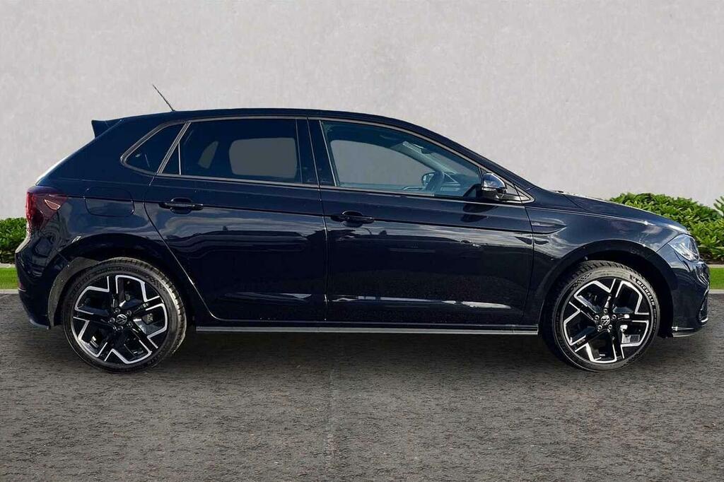 Volkswagen Polo 1.0 Tsi R-line WD75GWE Black #4