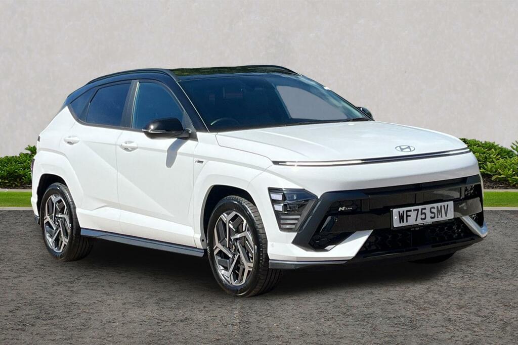 Hyundai Kona 1.6 H-gdi N Line S Dct Euro 6 Ss White