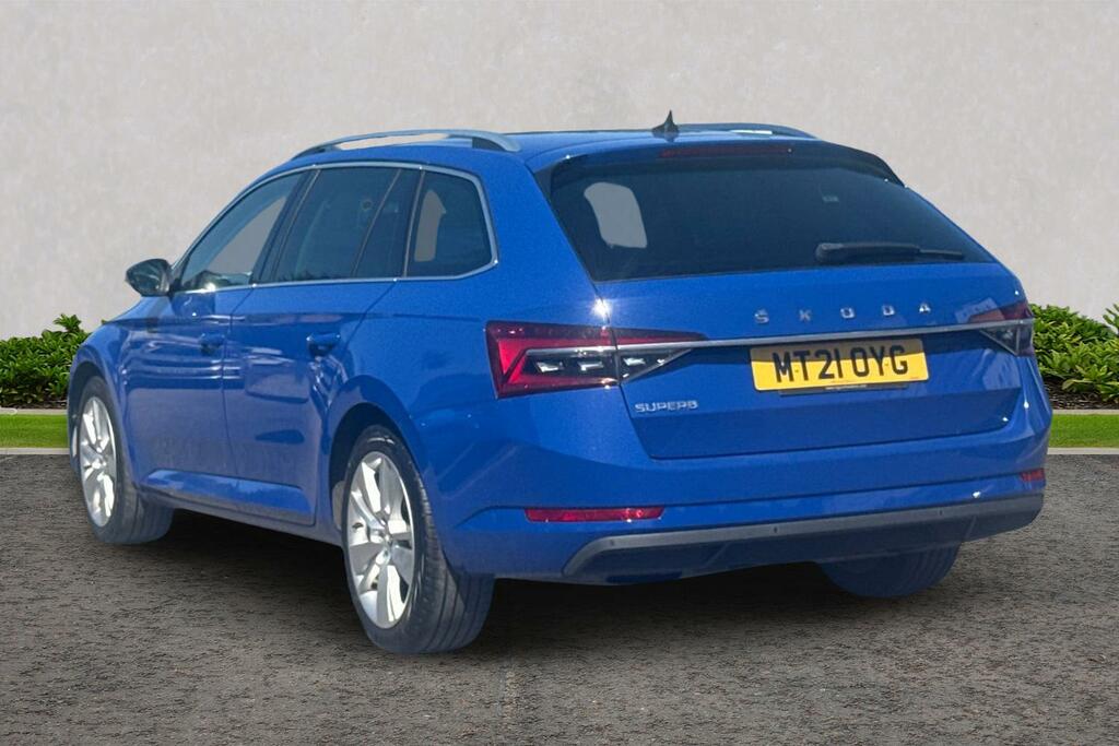 Skoda Superb 2.0 Tdi Cr Se L Blue #3