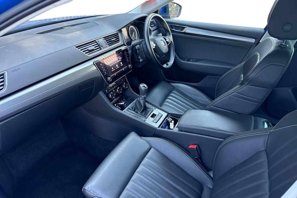 Skoda Superb 2.0 Tdi Cr Se L Blue #2