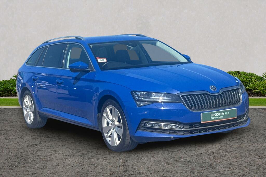 Skoda Superb 2.0 Tdi Cr Se L Blue
