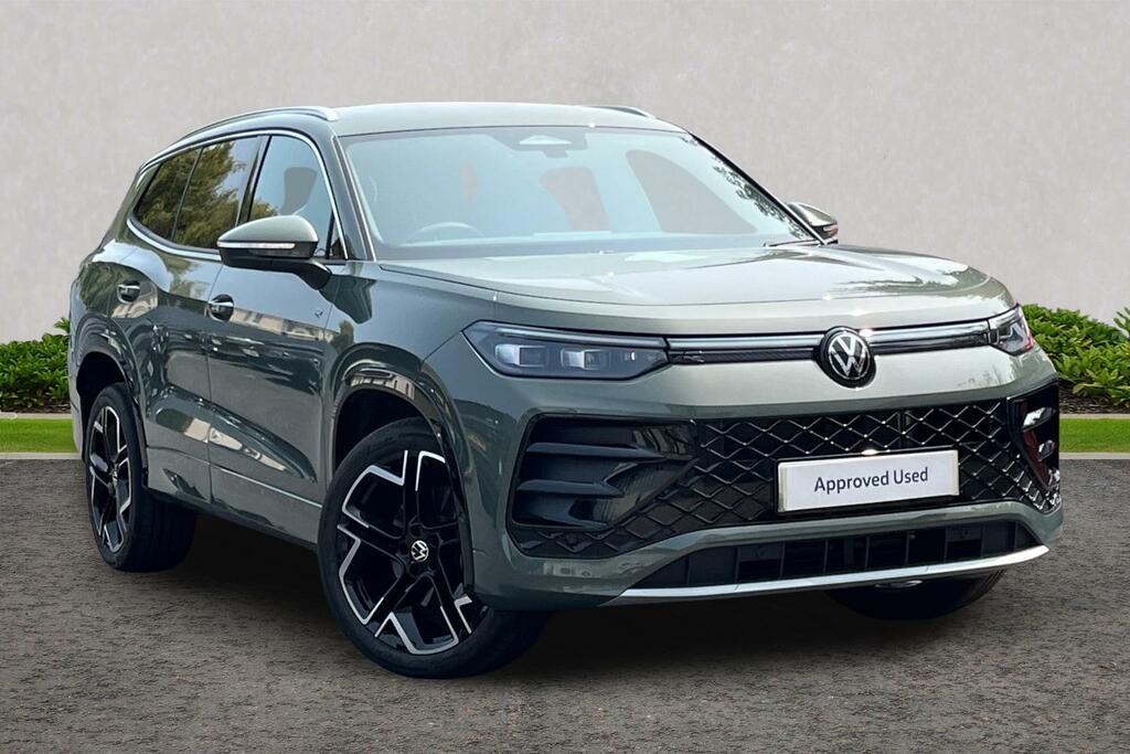 Volkswagen Tayron 2.0 Tdi R-line Dsg7 7 Seat WD26GLJ Green