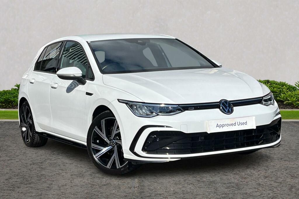 Volkswagen Golf 1.5 Etsi 150 R-line Dsg MK24WMZ White
