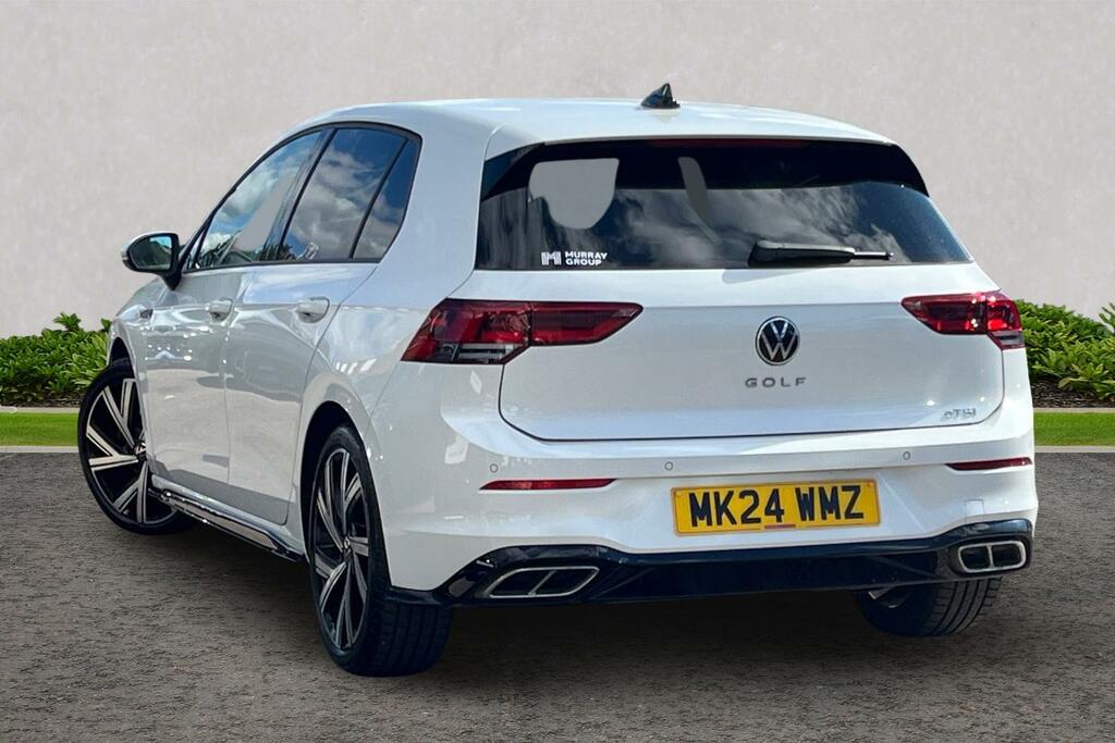 Volkswagen Golf 1.5 Etsi 150 R-line Dsg MK24WMZ White #3