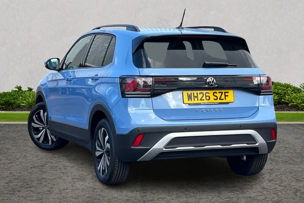 Volkswagen T-Cross 1.0 Tsi Match Suv Euro 6 Ss Blue #3