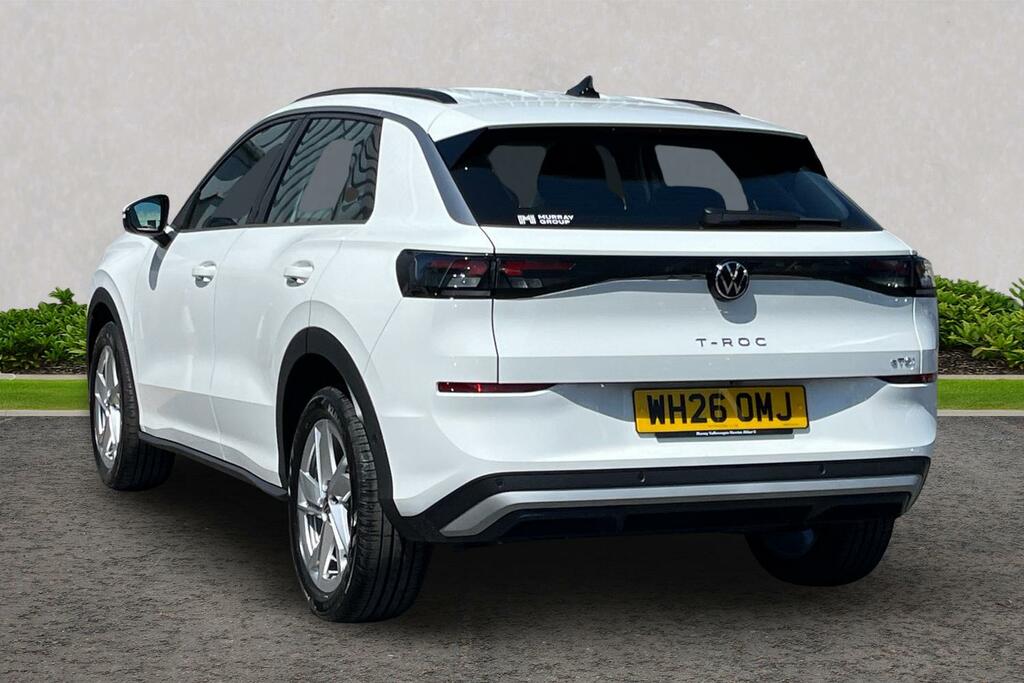 Volkswagen T-Roc 1.5 Etsi Mhev Life Suv Hybrid Dsg Euro White #3