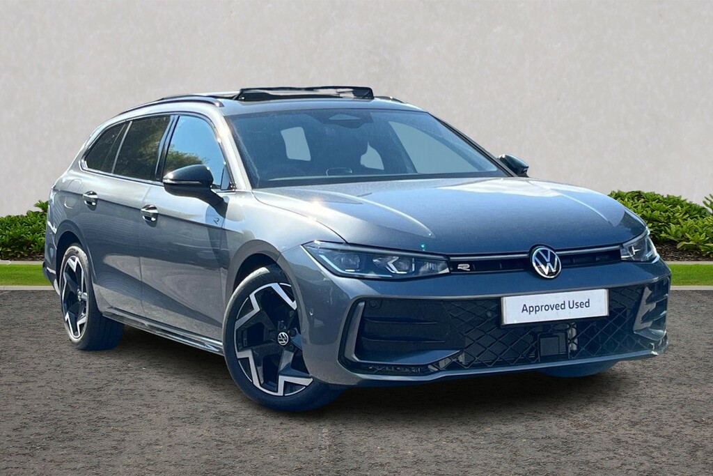 Volkswagen Passat 1.5 Etsi Mhev R-line Estate Hybrid Dsg Grey