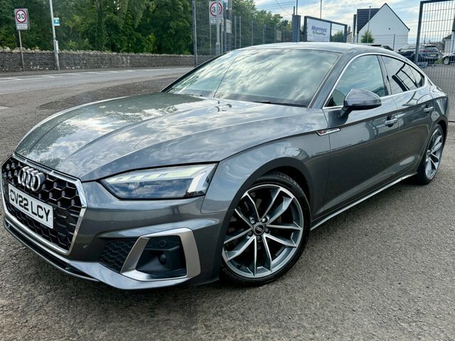 Audi A5 2022 2.0 Tdi 35 S Line Sportback S Tron Grey #2