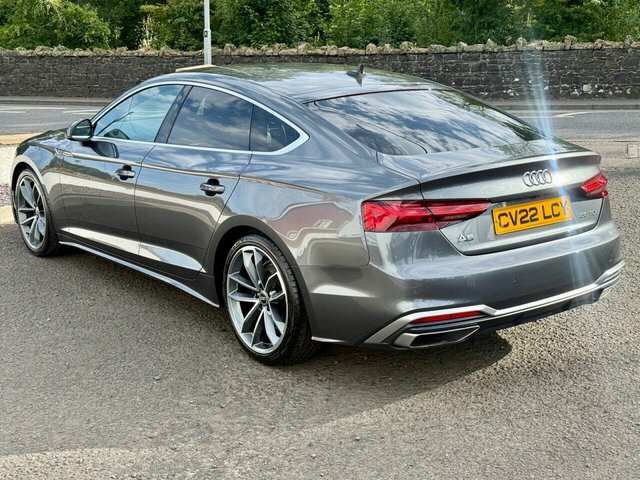 Audi A5 2022 2.0 Tdi 35 S Line Sportback S Tron Grey #4