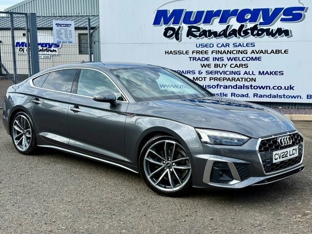 Audi A5 2022 2.0 Tdi 35 S Line Sportback S Tron Grey