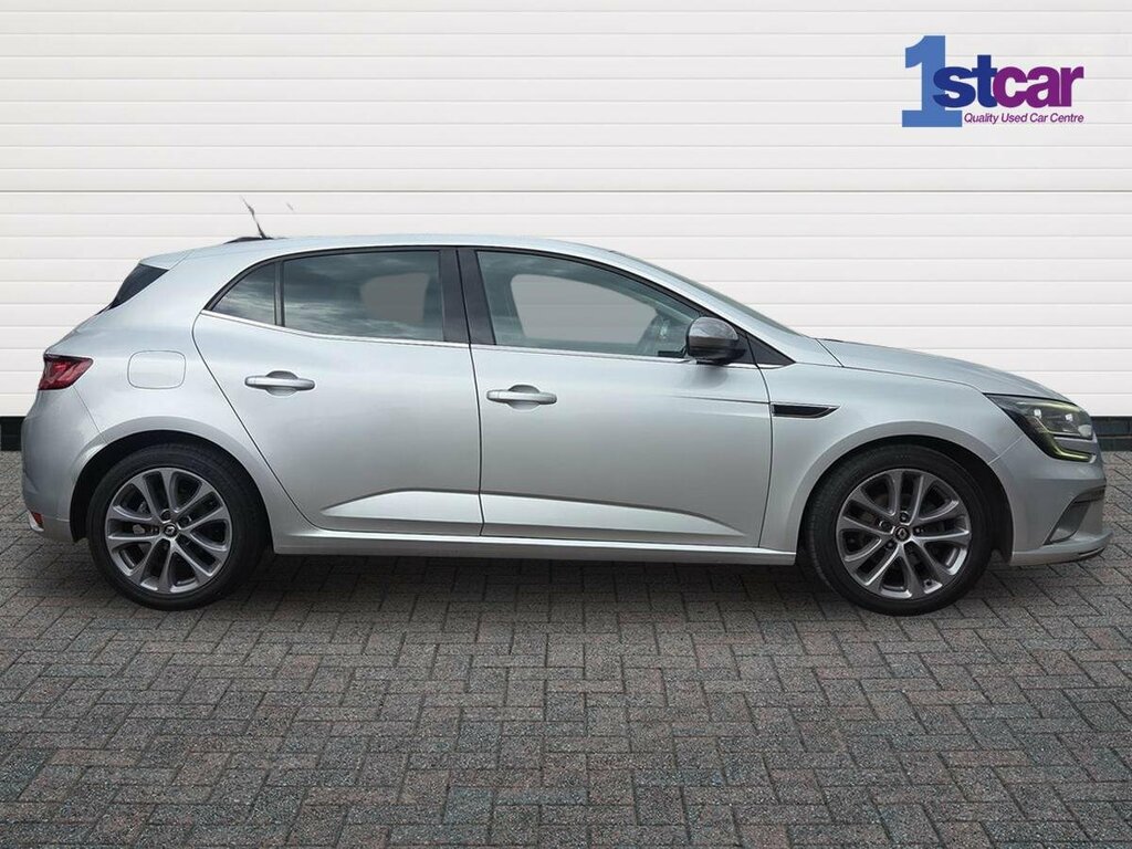 Renault Megane 1.2 Tce Gt Line Nav - 2017 17 Silver #4