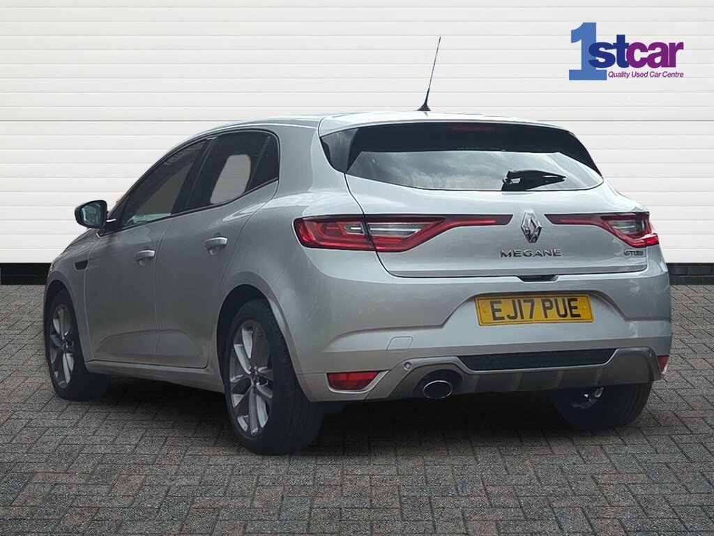 Renault Megane 1.2 Tce Gt Line Nav - 2017 17 Silver #3
