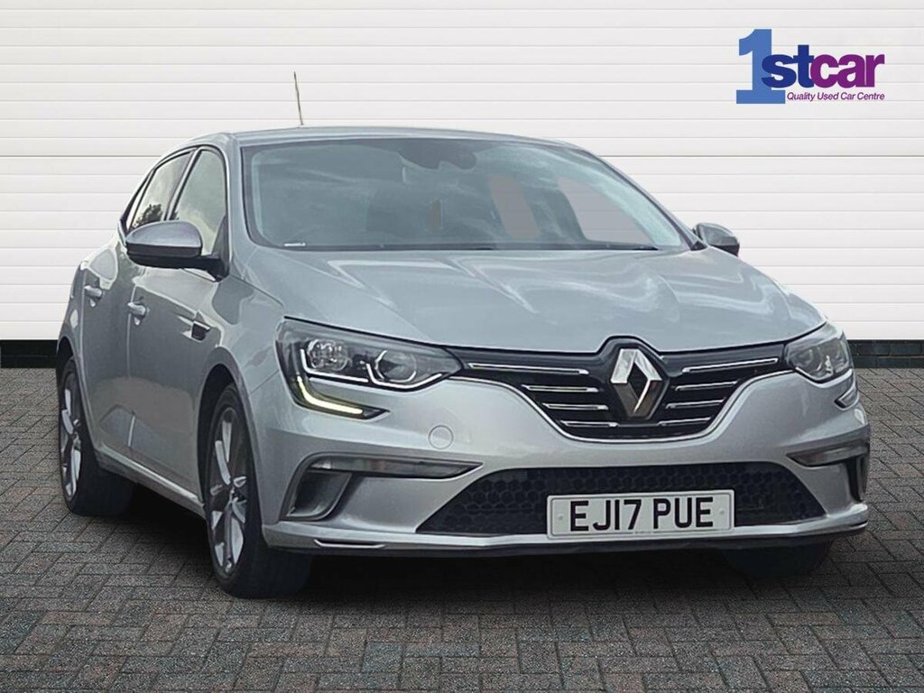 Renault Megane 1.2 Tce Gt Line Nav - 2017 17 Silver