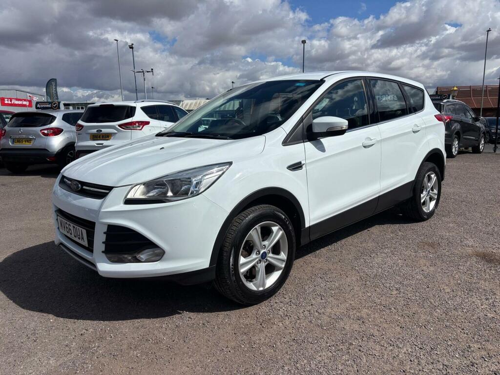 Ford Kuga Suv 2.0 Tdci Zetec 2Wd Euro 6 Ss 201666 White #4