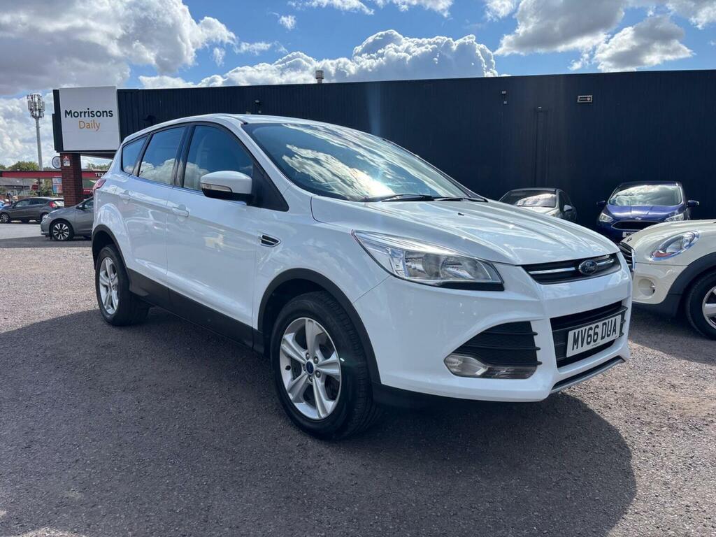 Ford Kuga Suv 2.0 Tdci Zetec 2Wd Euro 6 Ss 201666 White