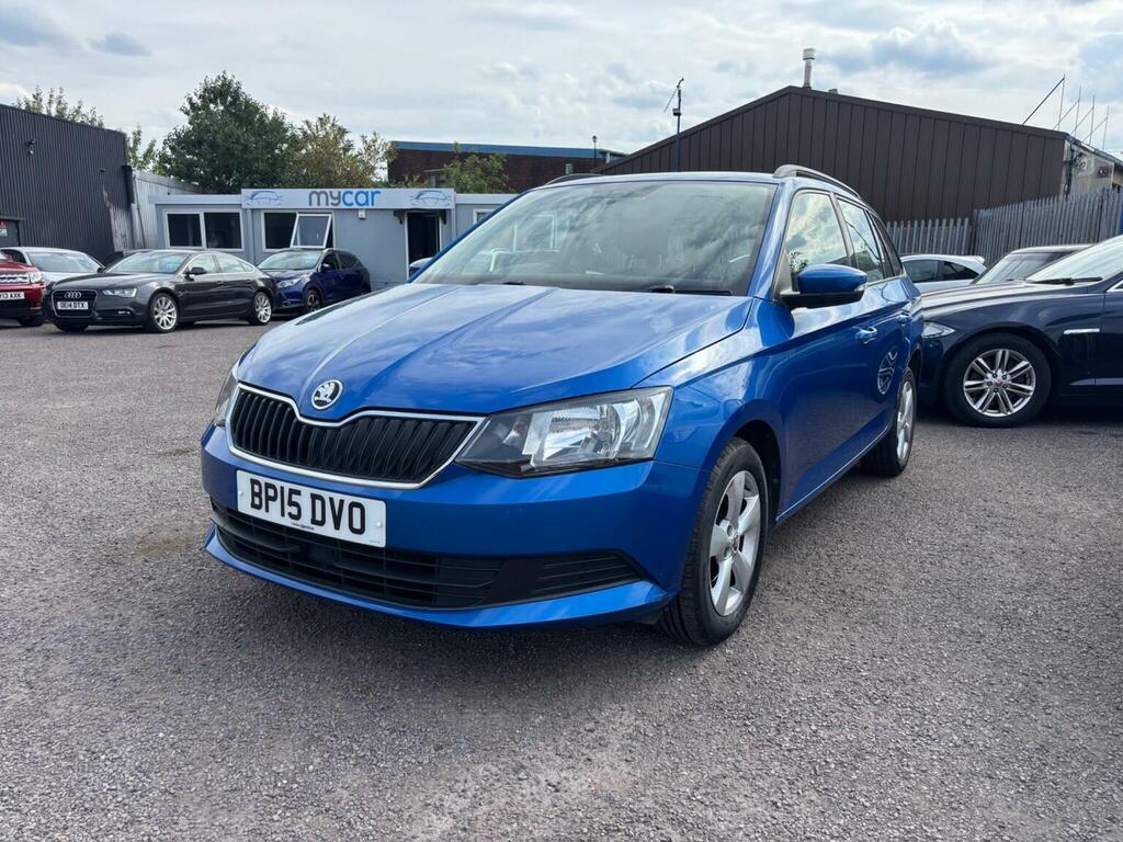 Skoda Fabia 1.2 Tsi Se Euro 6 Ss Blue #4