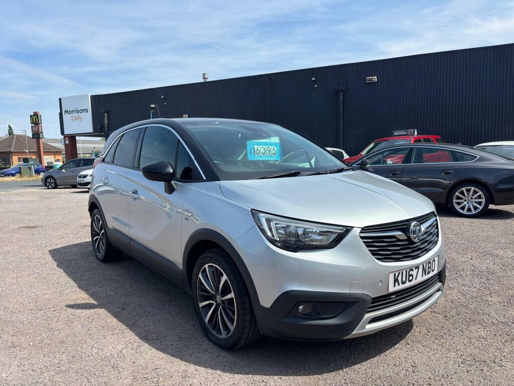 Vauxhall Crossland X 1.2 Turbo Elite Euro 6 Ss Silver