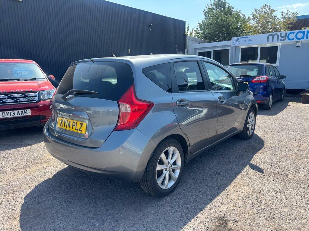 Nissan Note Hatchback 1.2 Dig-s Tekna Euro 5 Ss 20141 KY14PLZ Grey #5