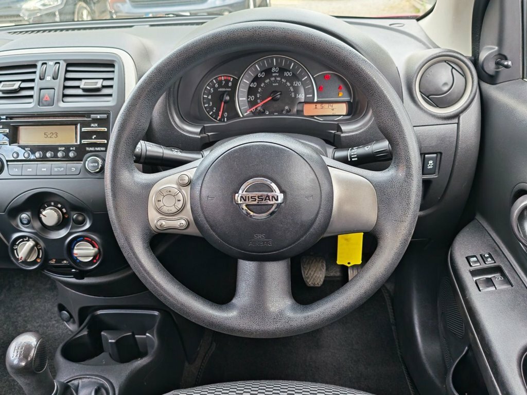 Nissan Micra 1.2 Acenta Euro 5 White #17