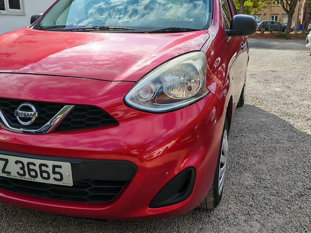 Nissan Micra 1.2 Acenta Euro 5 White #12