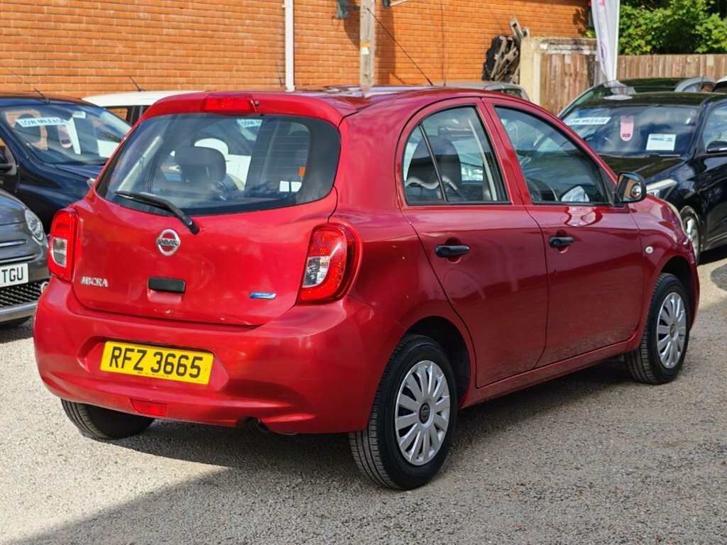Nissan Micra 1.2 Acenta Euro 5 White #9