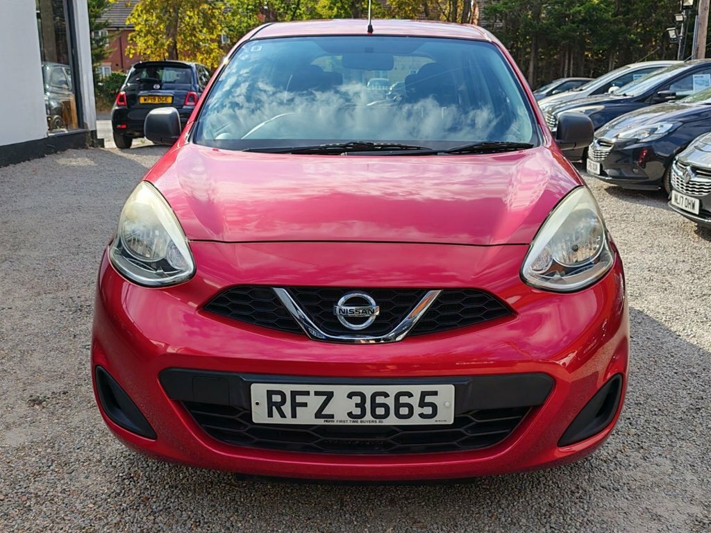 Nissan Micra 1L Visia Red #2