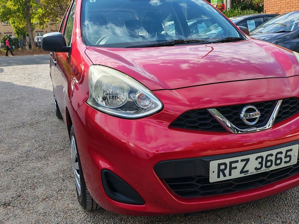 Nissan Micra 1.2 Acenta Euro 5 White #11
