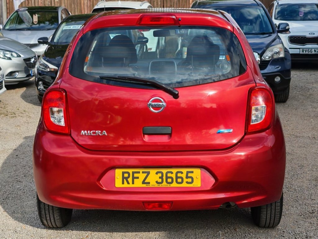Nissan Micra 1.2 Acenta Euro 5 White #7