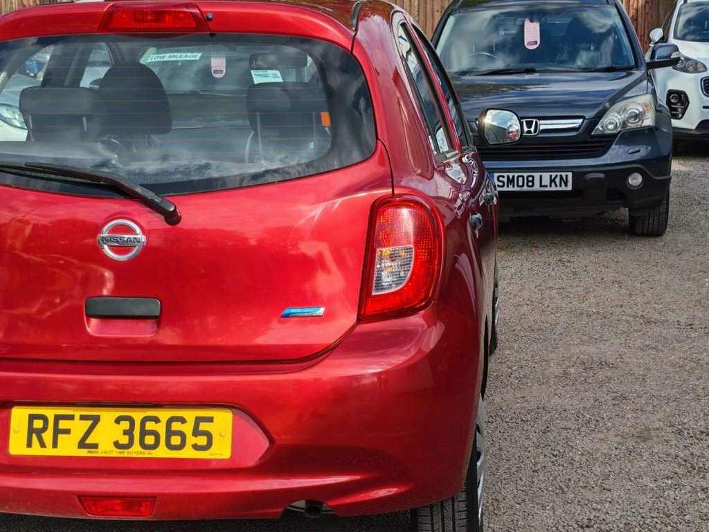 Nissan Micra 1.2 Acenta Euro 5 White #8