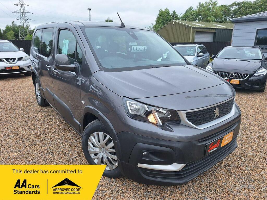 Peugeot Rifter Mpv 1.5 Bluehdi Active Long Mpv Euro 6 Ss Grey