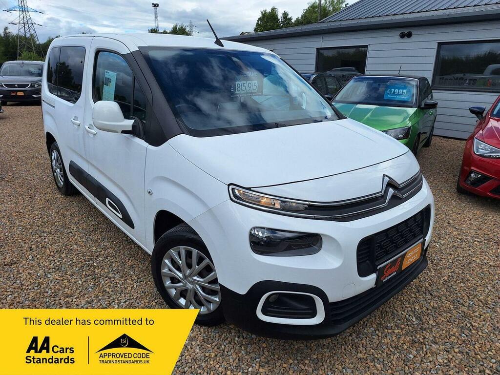 Citroen Berlingo Mpv 1.5 Bluehdi Feel M Mpv Euro 6 201919 DW19JNF White