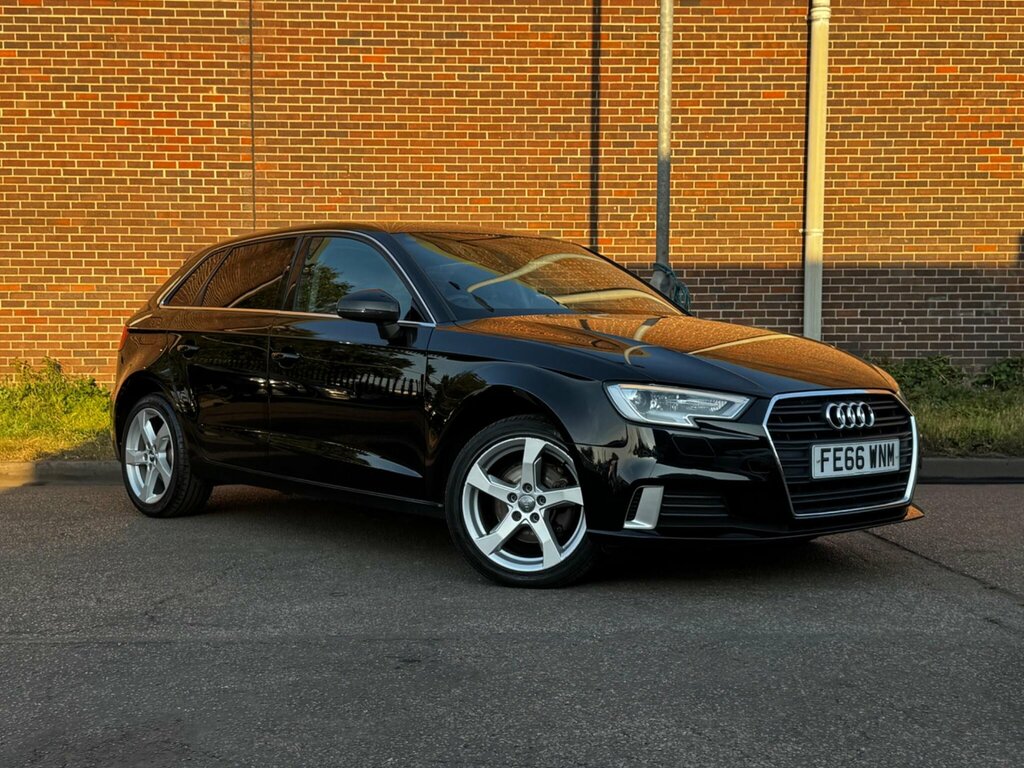 Audi A3 2.0 Tdi Sport Sportback S Tronic 6Spd Euro 6 Black