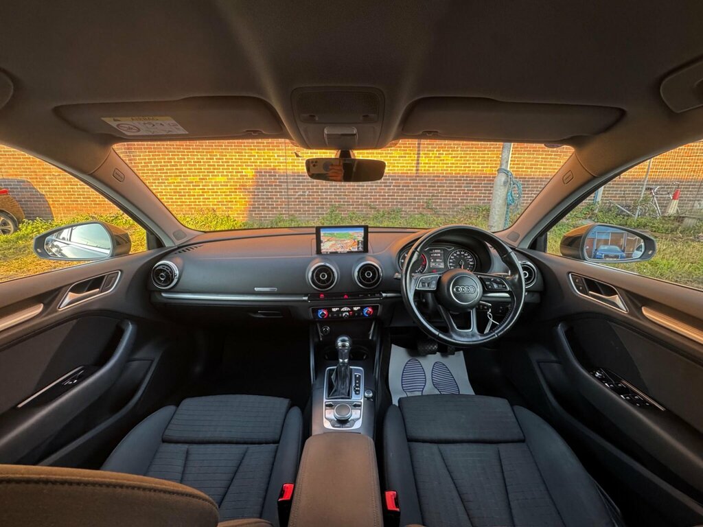 Audi A3 2.0 Tdi Sport Sportback S Tronic 6Spd Euro 6 Black #3