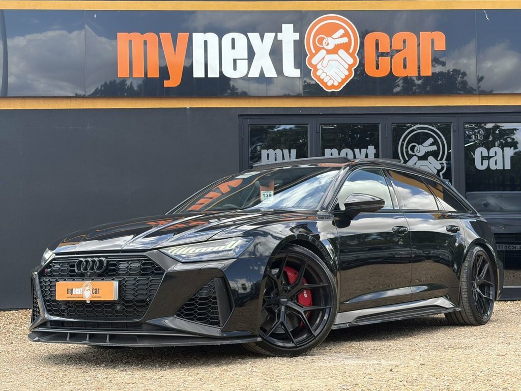 Audi RS6 Avant 4L Carbon Black Black #3