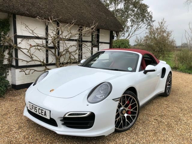 Porsche 911 3.8L 991 Turbo White #4