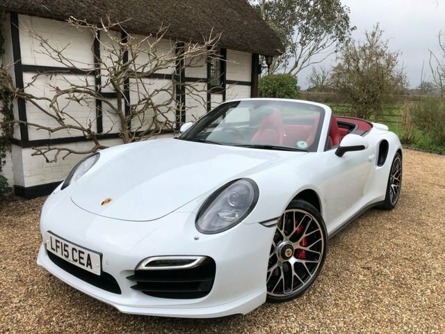 Porsche 911 3.8L 991 Turbo White #3