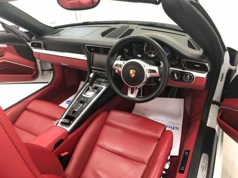 Porsche 911 Turbo S Cabriolet 991 3.8 Pdk 560 Bhp Black #11