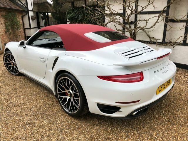Porsche 911 3.8L 991 Turbo White #6
