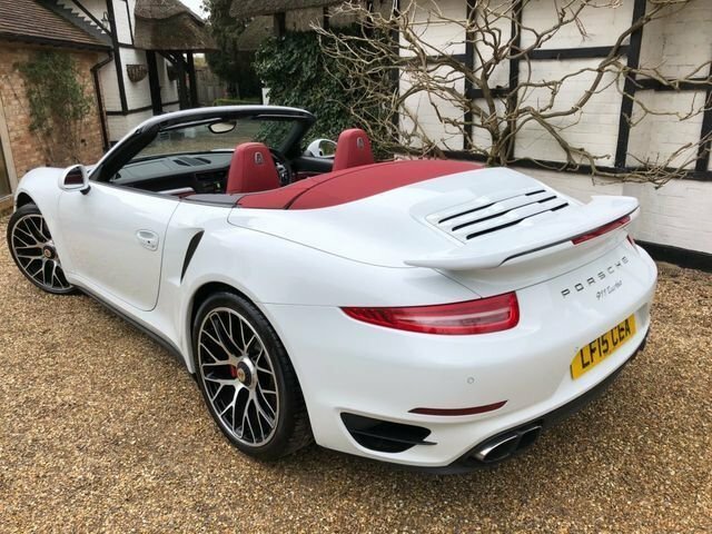 Porsche 911 3.8L 991 Turbo White #5