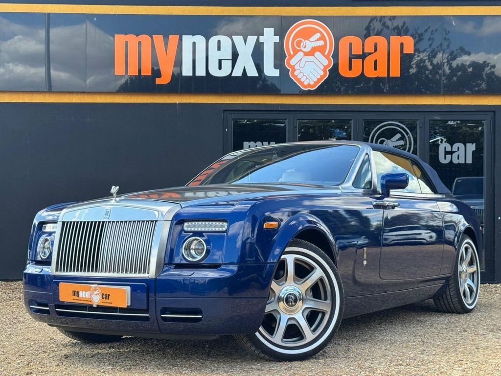 Rolls-Royce Phantom Convertible PA57OPA Blue #4